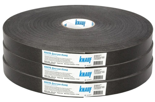 Уплотнительная лента самоклеящаяся Дихтунгсбанд 30мм*30метров Кнауф Уплотнительная лента самоклеящаяся Дихтунгсбанд 30мм*30метров Кнауф